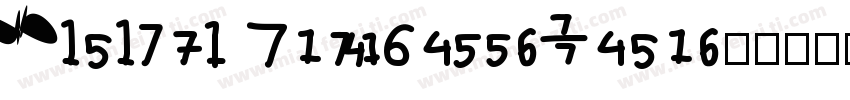Digital Numbers-Regu字体转换